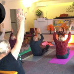 Picture of yoga class