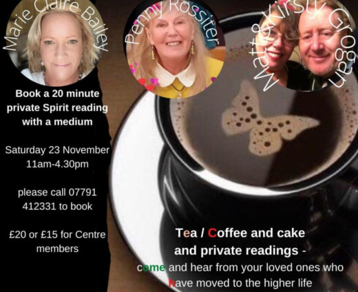 Advert for christmas coffee afternoon