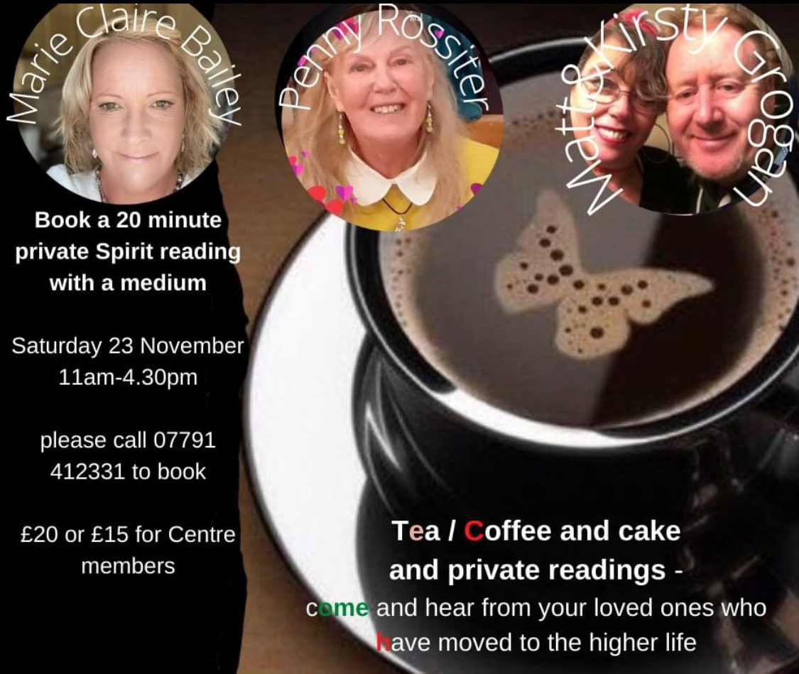 Advert for christmas coffee afternoon